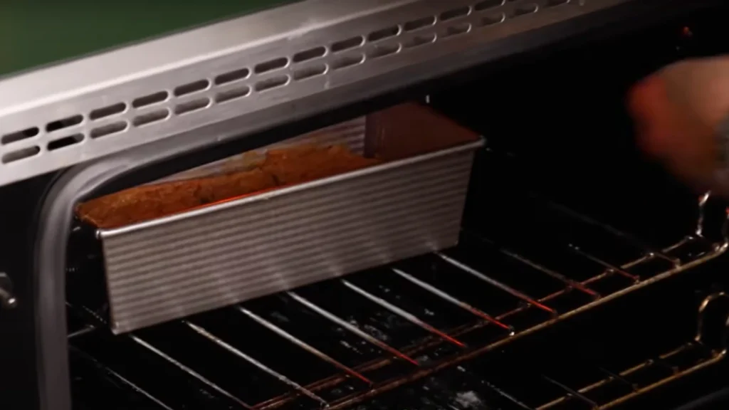Cooling the Banana Bread