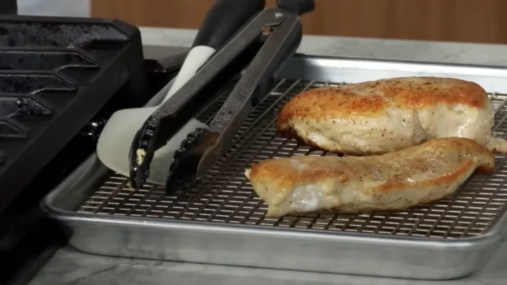 Resting the Chicken for 5 Minutes