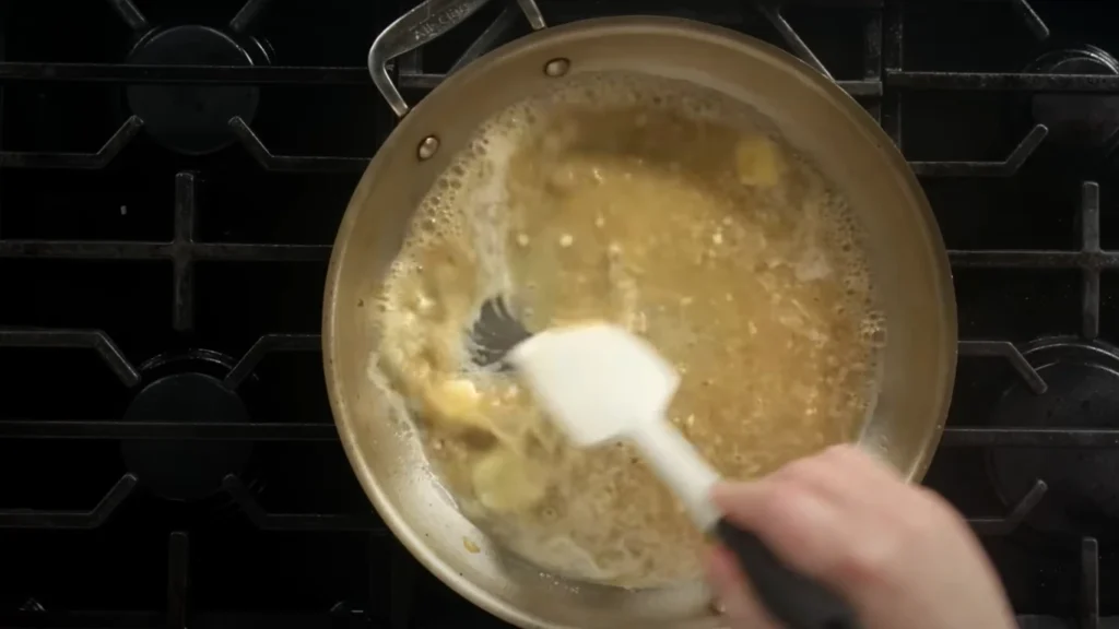 Stir in Butter to make it silky and Rich