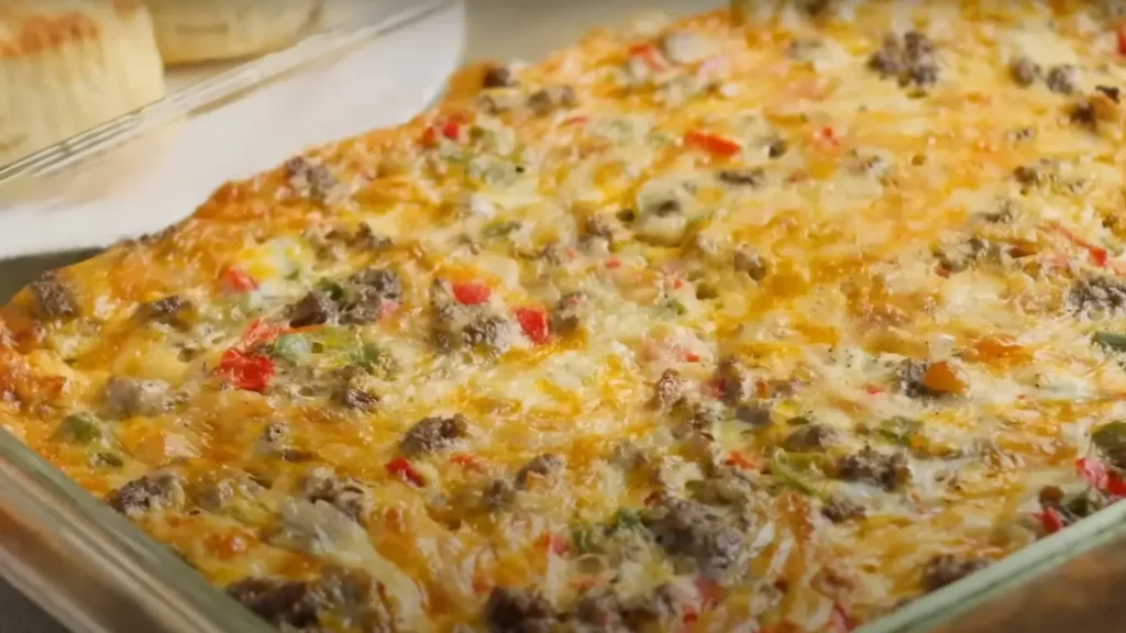 Cooling and Serving Casserole recipe
