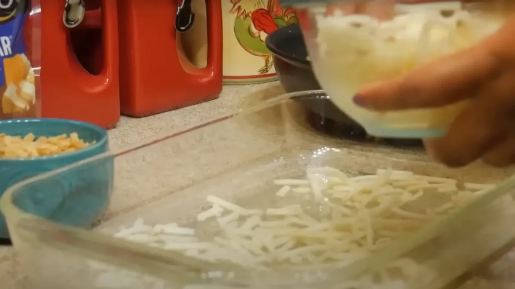 Prepping the Casserole Dish